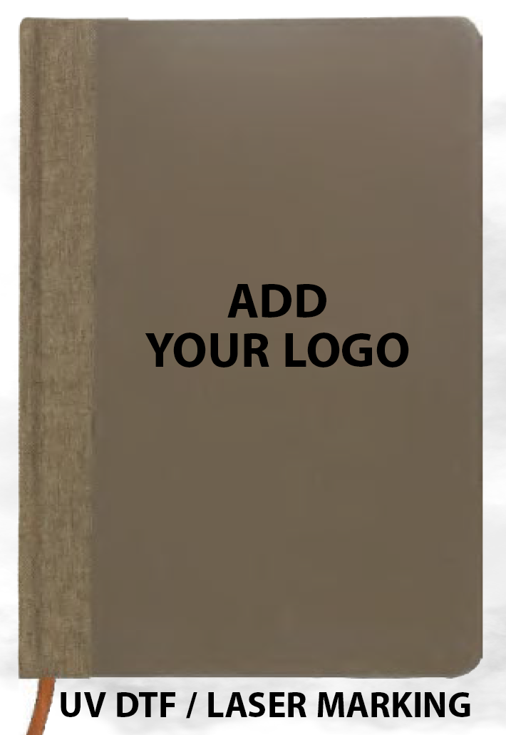 A5 HARD COVER NOTEBOOK IN COFFEE VIBER