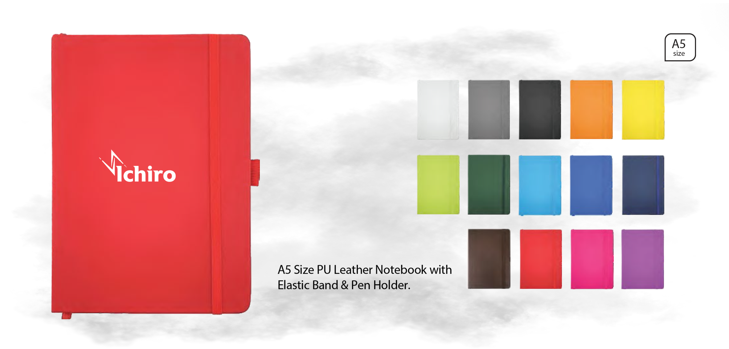 PU LEATHER A5 NOTEBOOK