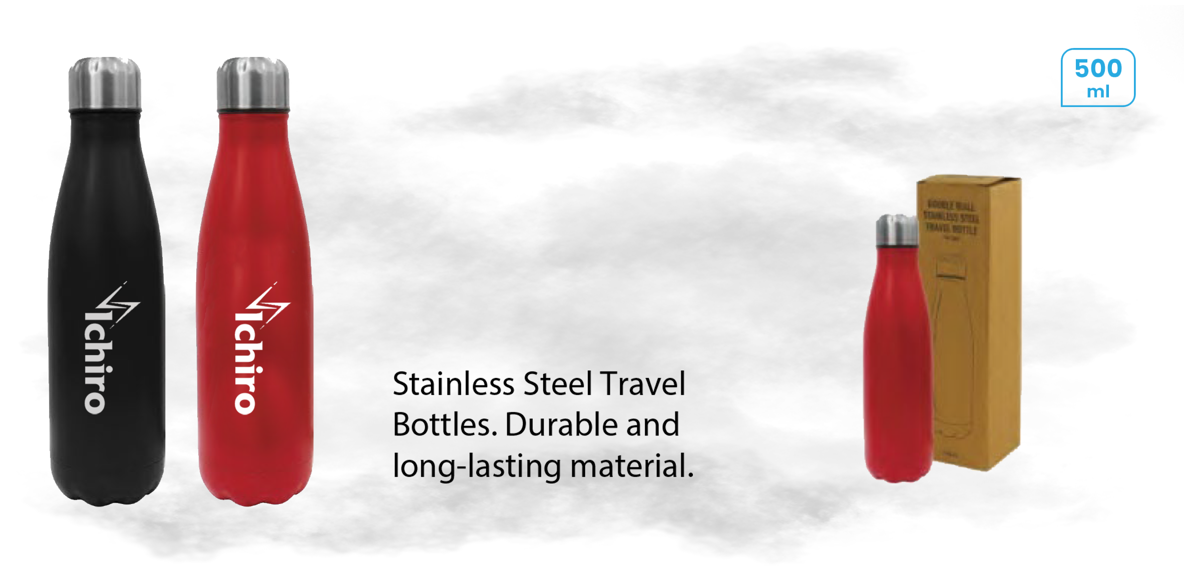 STAINLESS STEEL TRAVEL BOTTLE