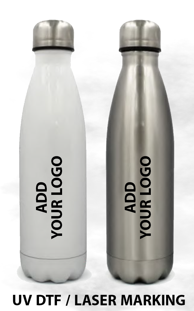 GLOSSY STAINLESS STEEL BOTTLE